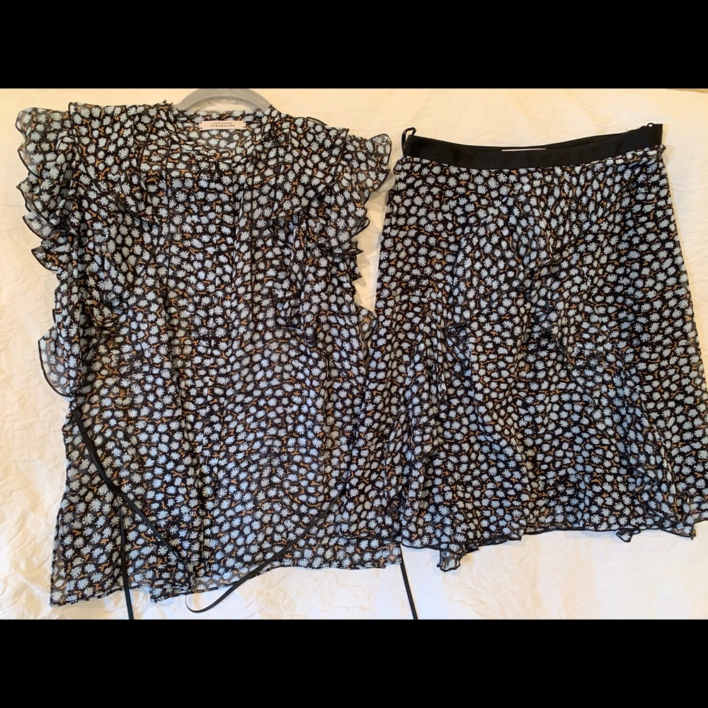 Dorothee Schumacher blouse and skirt